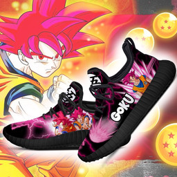 Goku God Reze Shoes Dragon Ball Custom Anime Shoes - 4 - GearAnime