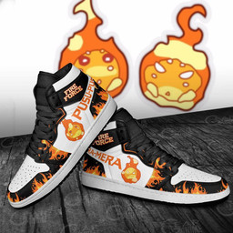 Fire Force Pusu Mera Sneakers Custom Anime Shoes - 3 - GearAnime