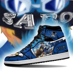 Dragon Claw Sabo Sneakers Custom Anime One Piece Shoes - 3 - GearAnime