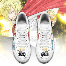 Sanji Air Sneakers Custom Anime One Piece Shoes - 2 - GearAnime