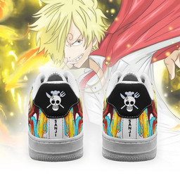 Sanji Air Sneakers Custom Anime One Piece Shoes - 3 - GearAnime