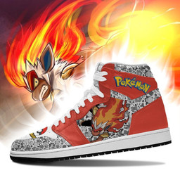 Infernape Sneakers Custom Anime Pokemon Shoes - 3 - GearAnime