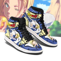 DBZ Android 18 Sneakers Custom Anime Dragon Ball Shoes - 2 - GearAnime