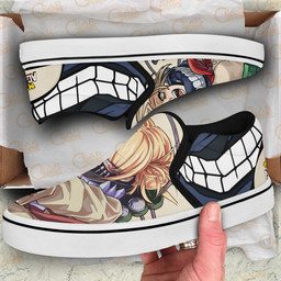 Himiko Toga Slip On Sneakers My Hero Academia Custom Anime Shoes - 3 - GearAnime