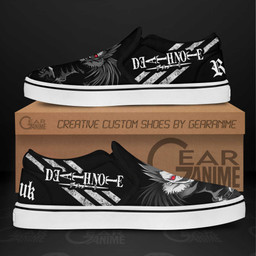 Ryuk Slip On Sneakers Death Note Custom Anime Shoes - 2 - GearAnime