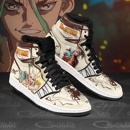 Senku Ishigami Sneakers Custom Anime Dr. Stone Shoes - 2 - GearAnime