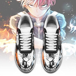 Shoto Todoroki Air Shoes Custom My Hero Academia Anime Shoes For Fan - 2 - GearAnime