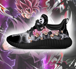 Goku Black Rose Reze Shoes Custom Dragon Ball Anime Shoes - 4 - GearAnime