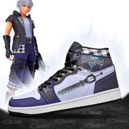 Kingdom Hearts Riku Sword Sneakers Custom Anime Shoes - 4 - GearAnime