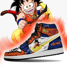 Kintoun Goku Sneakers Custom Flying Nimbus Anime Dragon Ball Shoes - 3 - GearAnime