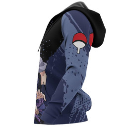 Uchiha Sasuke Hoodie Shirt Anime Jacket - 6 - GearAnime