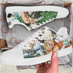 Usopp Skate Shoes One Piece Custom Anime Shoes - 2 - GearAnime