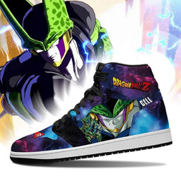 DBZ Cell Sneakers Galaxy Custom Dragon Ball Anime Shoes - 3 - GearAnime