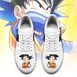Goten Air Sneakers Custom Anime Dragon Ball Shoes Simple Style - 2 - GearAnime