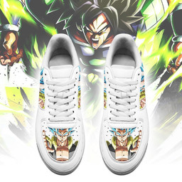 Broly Air Sneakers Custom Anime Dragon Ball Shoes Simple Style - 2 - GearAnime