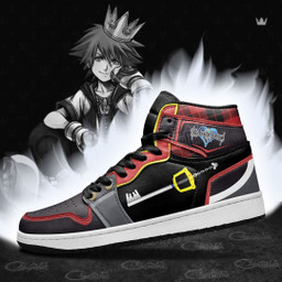Kingdom Hearts Sora Sword Sneakers Custom Anime Shoes - 4 - GearAnime