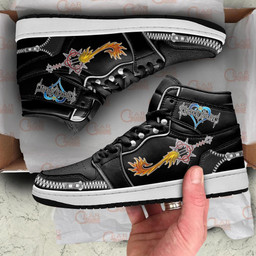 Kingdom Hearts Axel Lea Sword Sneakers Custom Anime Shoes - 4 - GearAnime