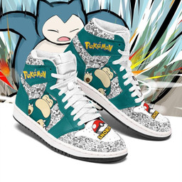 Snorlax Sneakers Custom Anime Pokemon Shoes - 2 - GearAnime