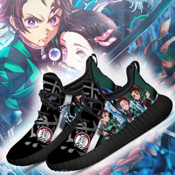 Demon Slayer Reze Shoes Tanjiro Custom Anime Shoes Fan Gifts Idea - 2 - GearAnime