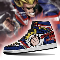 BNHA All Might Sneakers Custom Anime My Hero Academia Shoes Fan Gift Idea - 3 - GearAnime