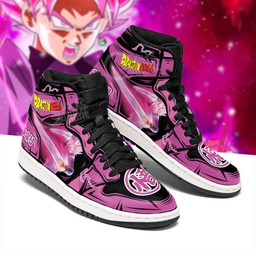 Goku Black Rose Sneakers Custom Dragon Ball Anime Shoes - 1 - GearAnime