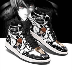 Light Yagami Sneakers Custom Death Note Anime Shoes Fan MN05 - 2 - GearAnime