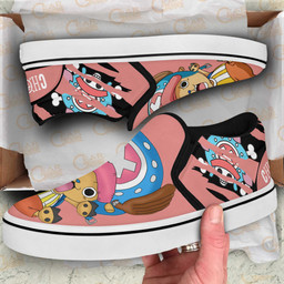 Chopper Slip On Sneakers One Piece Custom Anime Shoes - 3 - GearAnime