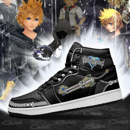 Kingdom Hearts Roxas Sword Sneakers Custom Anime Shoes - 3 - GearAnime