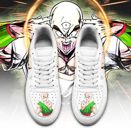 Tien Shinhan Air Sneakers Custom Anime Dragon Ball Shoes Simple Style - 2 - GearAnime