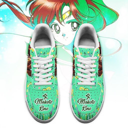 Sailor Jupiter Air Sneakers Custom Anime Sailor Moon Shoes - 2 - GearAnime