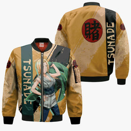 Tsunade Hoodie Shirt Custom Anime Zip Jacket - 4 - GearAnime