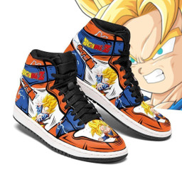 DBZ Goten Sneakers Custom Anime Dragon Ball Shoes - 2 - GearAnime