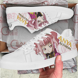 Code Geass Anya Alstreim Skate Shoes Custom Anime Shoes - 2 - GearAnime