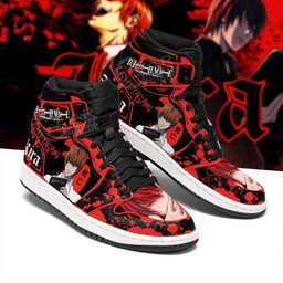 Light Yagami Sneakers Red Custom Death Note Anime Shoes Fan MN05 - 2 - GearAnime