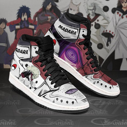 Uchiha Madara Sneakers Custom Anime Shoes For Fan - 4 - GearAnime
