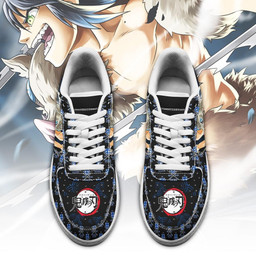 Inosuke Sneakers Custom Demon Slayer Anime Shoes Fan PT05 - 2 - GearAnime