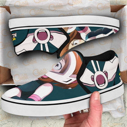Ochako Uraraka Slip On Sneakers My Hero Academia Custom Anime Shoes - 3 - GearAnime
