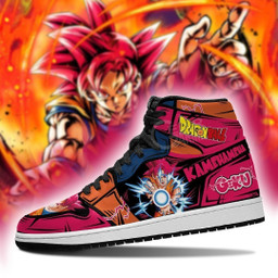 Goku God Sneakers Kamehameha Custom Anime Dragon Ball Shoes - 3 - GearAnime