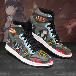 Fire Force Tamaki Kotatsu Sneakers Custom Anime Shoes - 2 - GearAnime