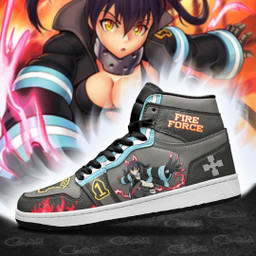 Fire Force Tamaki Kotatsu Sneakers Custom Anime Shoes - 3 - GearAnime