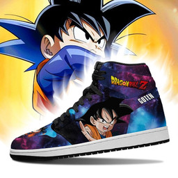 Goten Sneakers Galaxy Custom Anime Dragon Ball Shoes - 2 - GearAnime