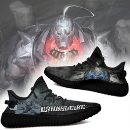 Alphonse Elric YZ Shoes Fullmetal Alchemist Anime Sneakers Fan Gift Idea TT05 - 2 - GearAnime