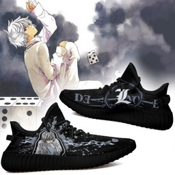Near Nate River YZ Shoes Death Note Anime Sneakers Fan Gift TT04 - 2 - GearAnime