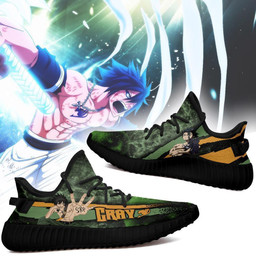 Gray YZ Shoes Custom Fairy Tail Anime Sneakers Fan Gift Idea TT05 - 2 - GearAnime