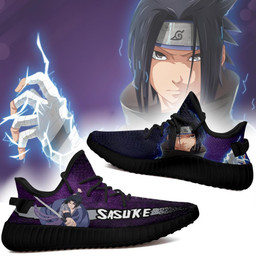 Sasuke YZ Shoes Anime Sneakers Fan Gift TT03 - 2 - GearAnime