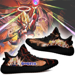 Gogeta YZ Shoes Dragon Ball Anime Sneakers Fan TT04 - 2 - GearAnime