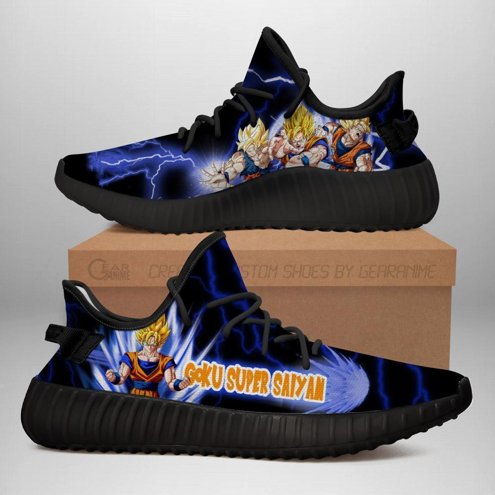 Goku Super Saiyan YZ Shoes Dragon Ball Anime Sneakers Fan TT04 - 1 - GearAnime