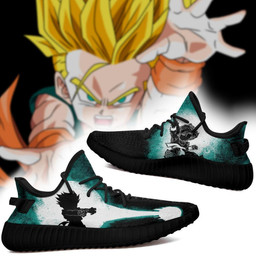 Trunks Silhouette YZ Shoes Skill Custom Dragon Ball Anime Sneakers MN04 - 2 - GearAnime