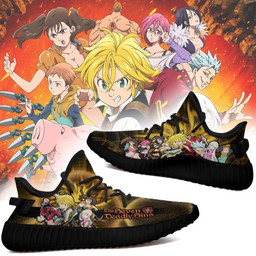 Seven Deadly Sins YZ Anime Sneakers Shoes Fan Gift Idea TT04 - 2 - GearAnime