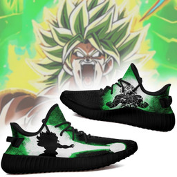 Broly Silhouette YZ Shoes Skill Custom Dragon Ball Anime Sneakers MN04 - 2 - GearAnime